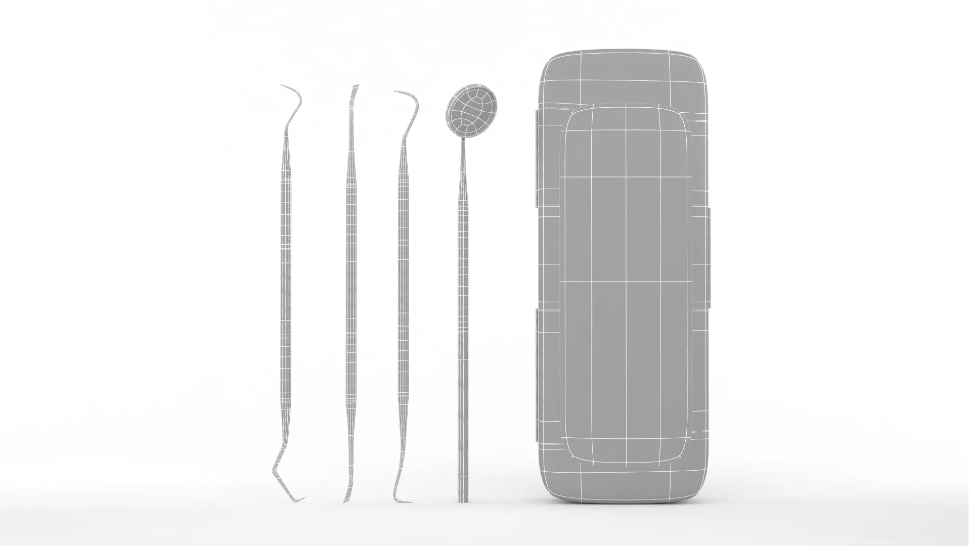 Dental Hygiene Kit 3D model_8