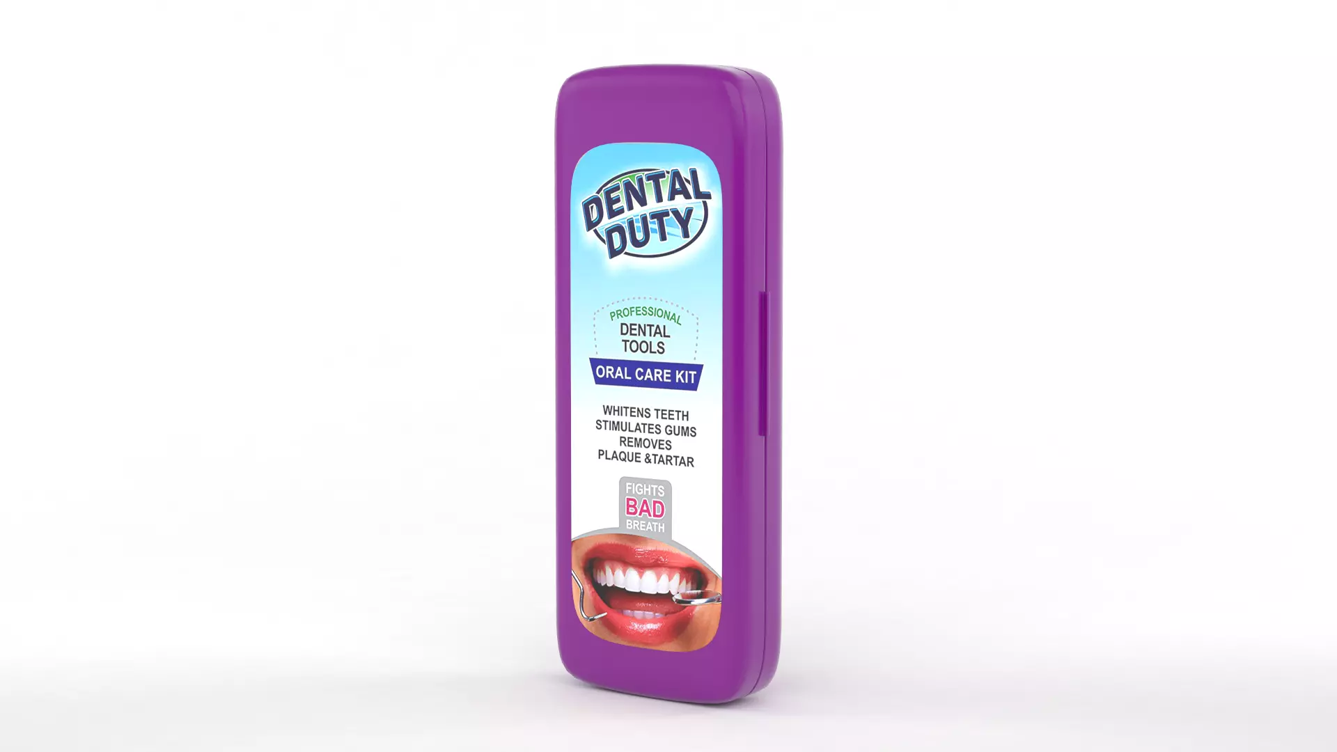 Dental Hygiene Kit 3D model_2