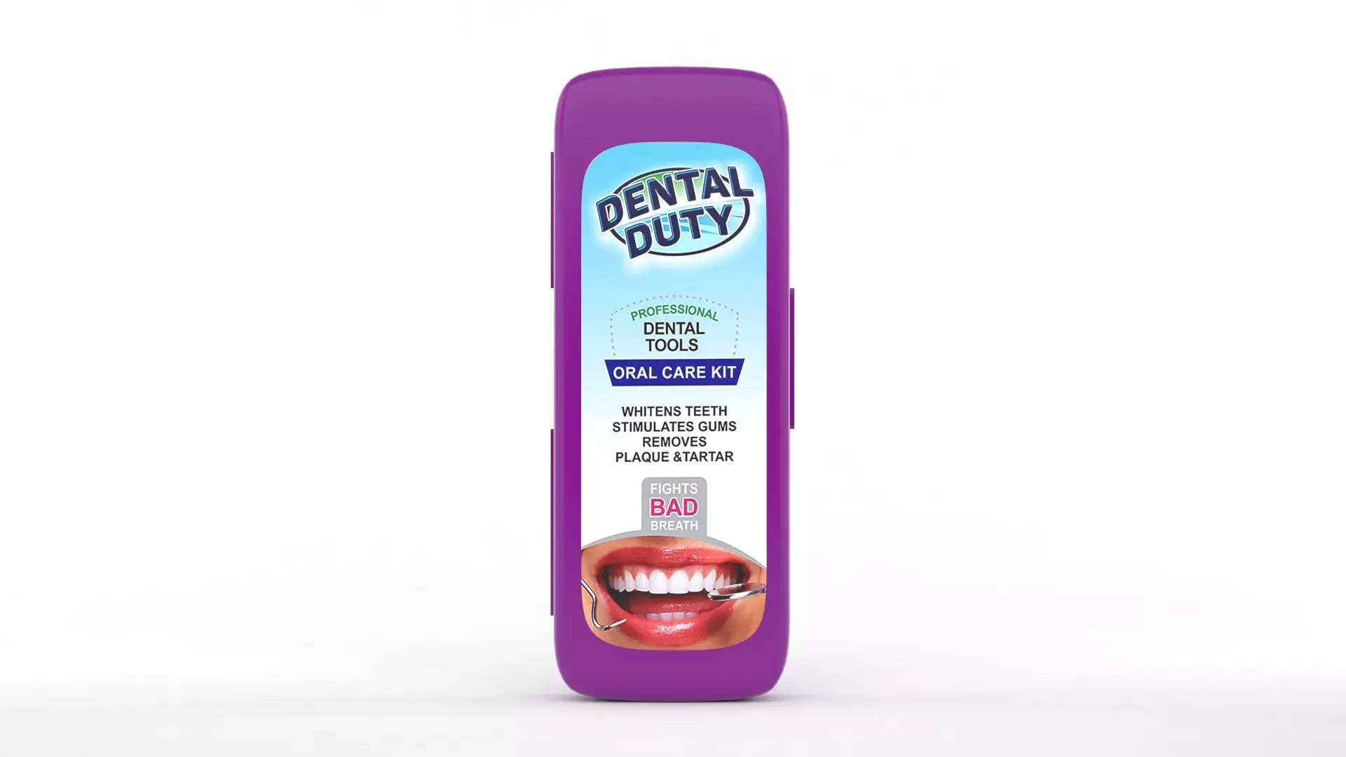 Dental Hygiene Kit 3D model_1