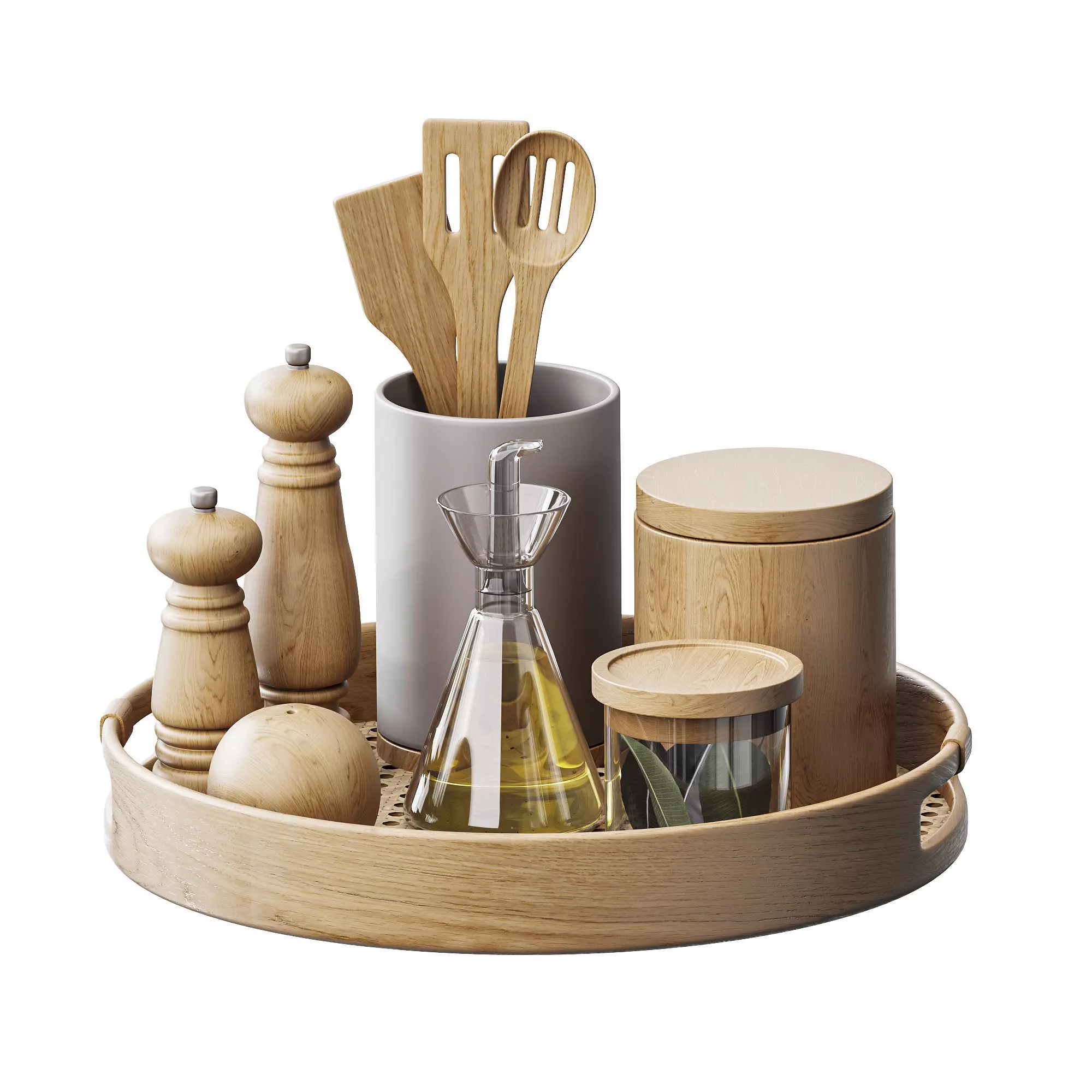 Decorative Set 2 3D model_0