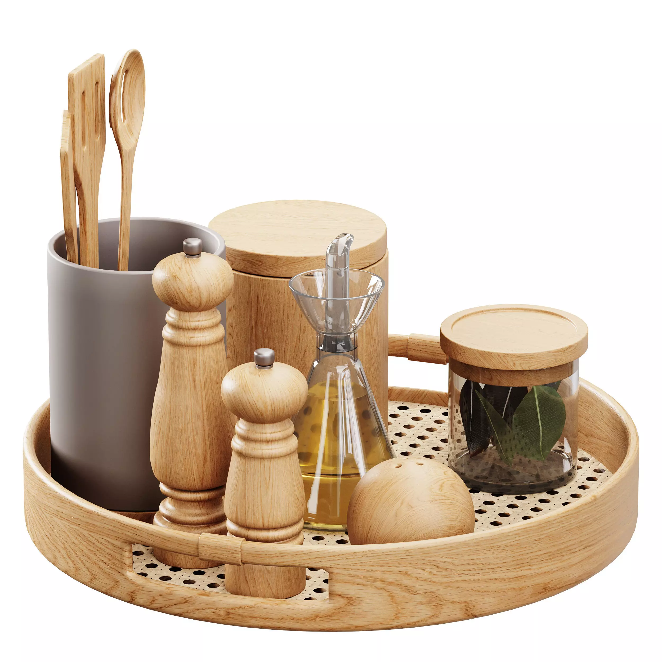 Decorative Set 2 3D model_5