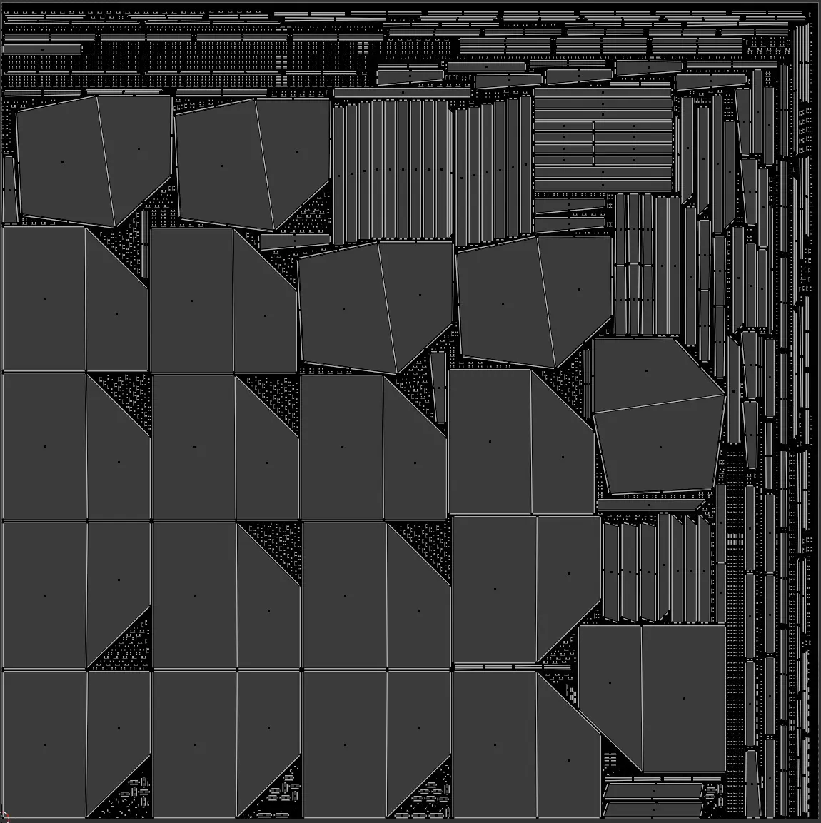 Heavy Duty Shelf 2 - Variant 1 of 14 - Metal Black Low-poly 3D model_6