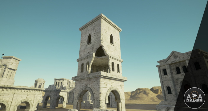 Medieval Ruins pack Unreal Engine