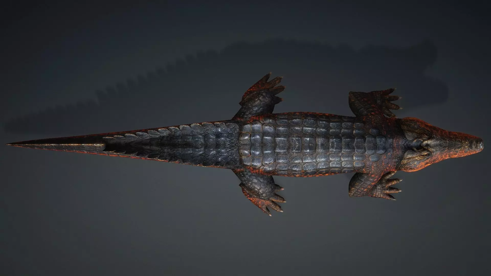 Crocodile-V1a 3D model_11