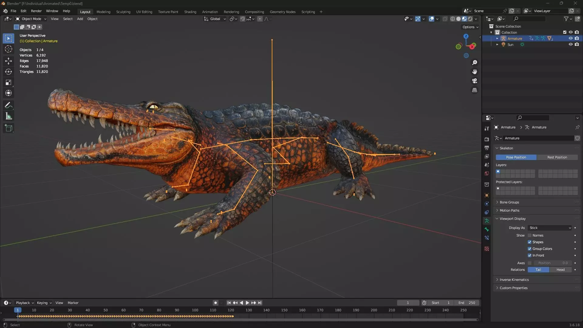 Crocodile-V1a 3D model_19