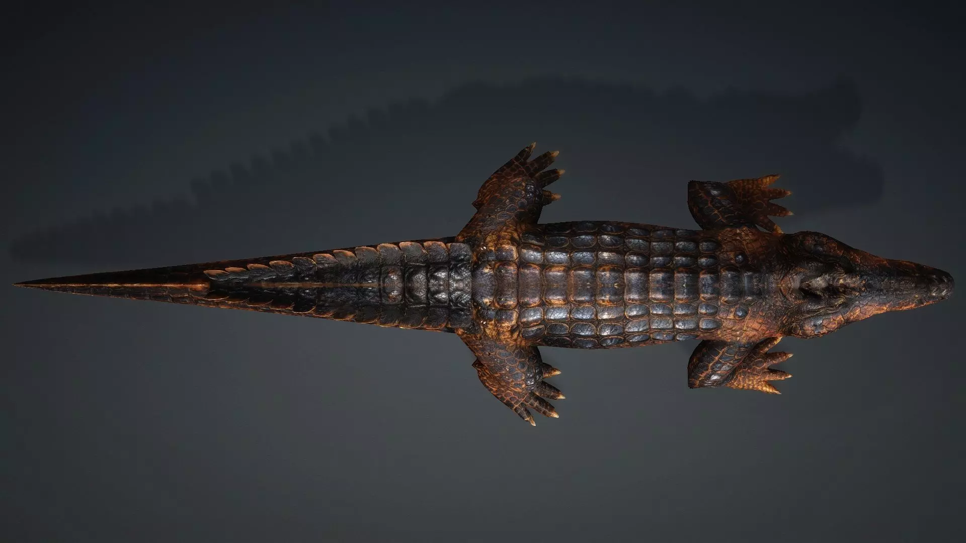 Crocodile-V1b 3D model_11