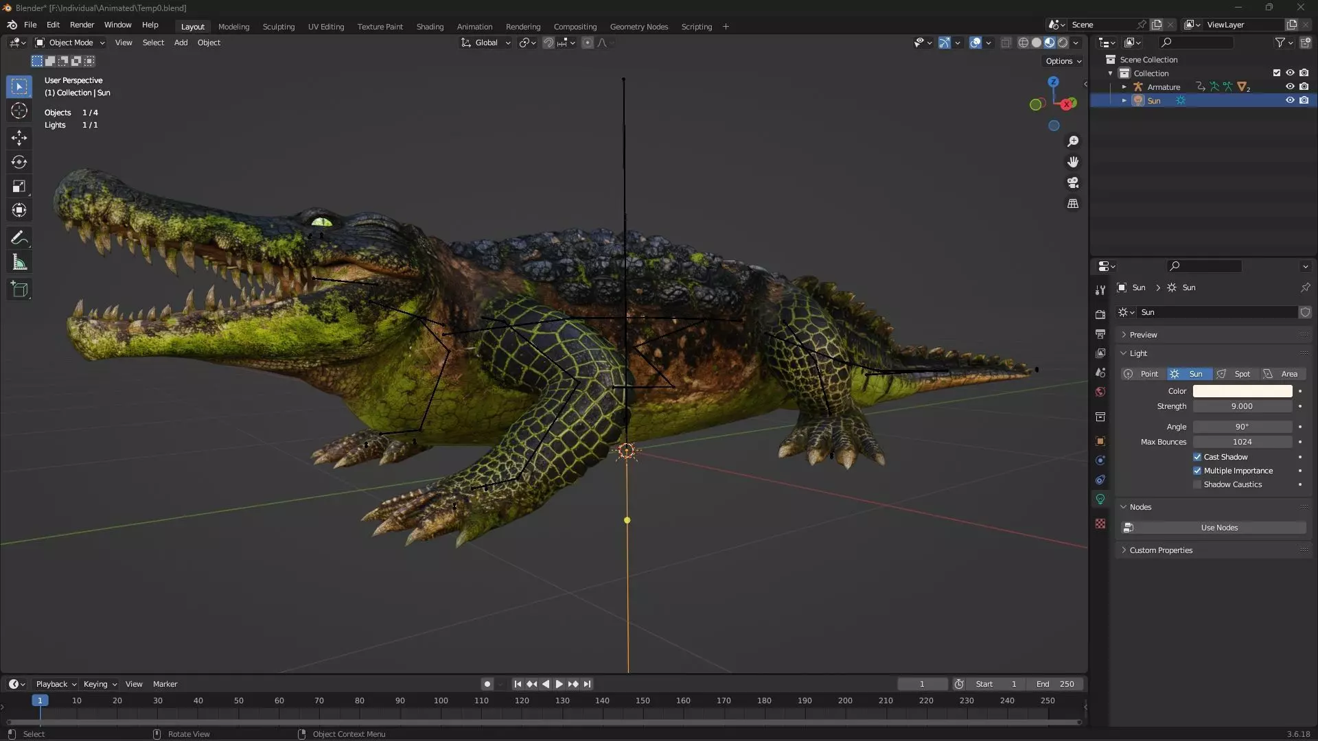 Crocodile-V1c 3D model_19