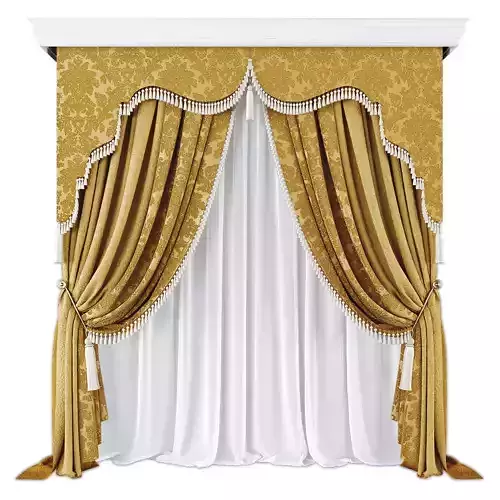 Curtains641 3D model
