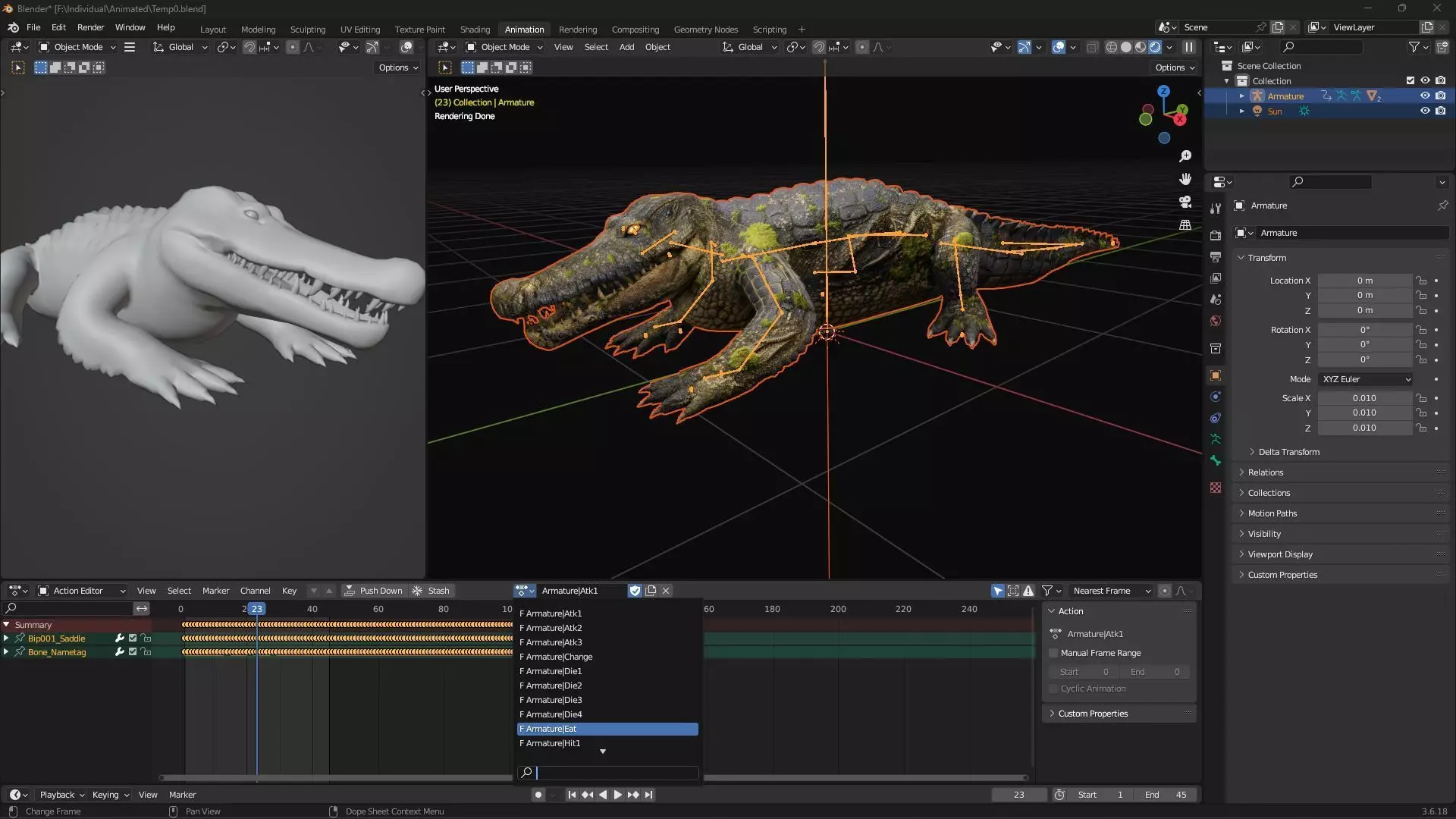 Crocodile-V1e 3D model_22