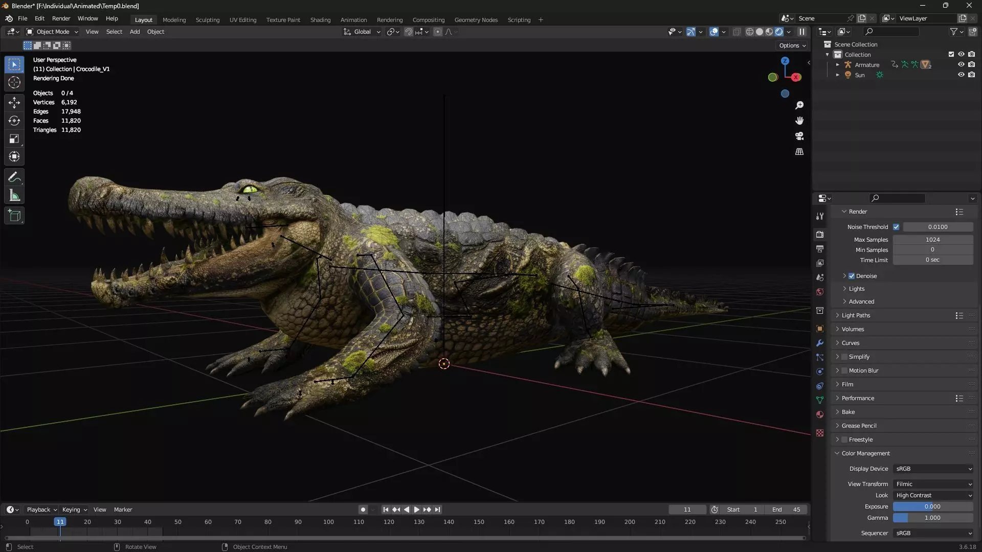 Crocodile-V1e 3D model_19
