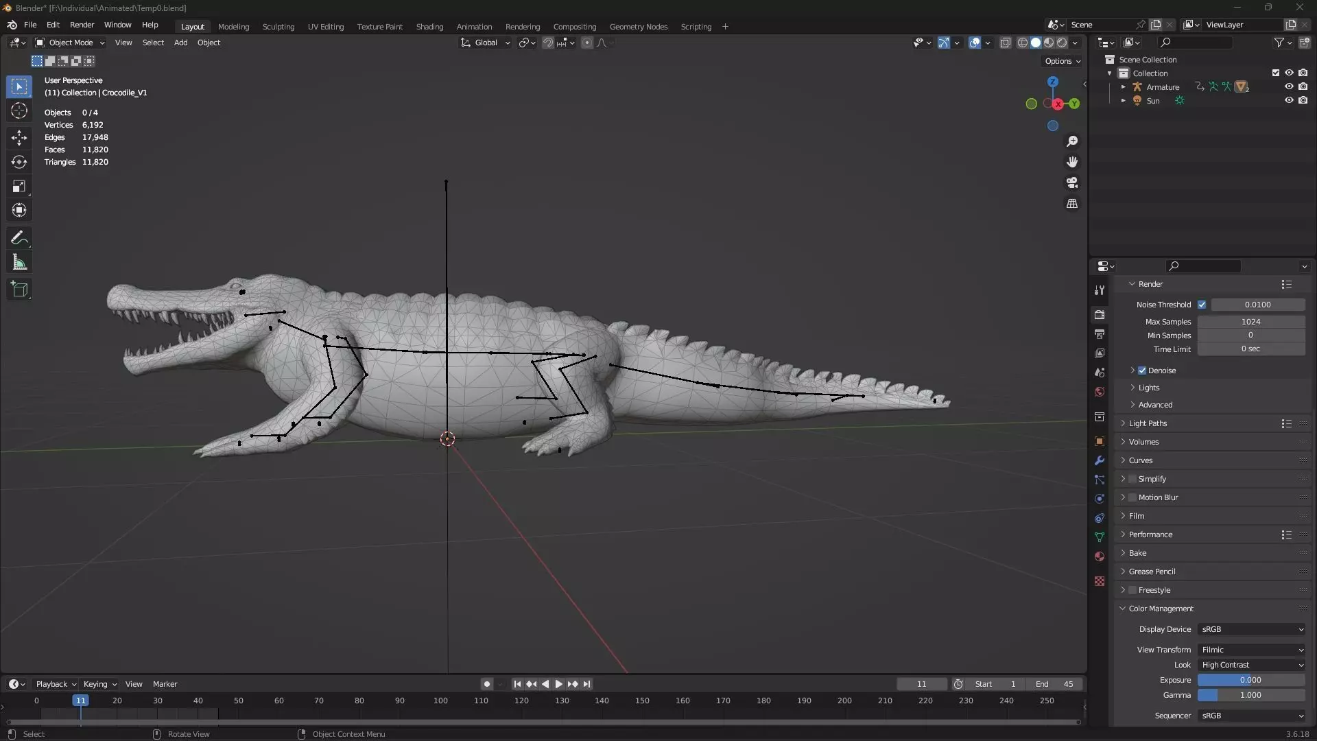 Crocodile-V1e 3D model_20