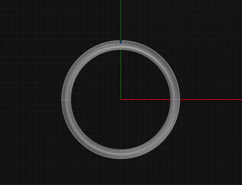 Wedding Ring 3D print model_5