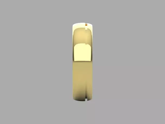 Wedding Ring 3D print model_2