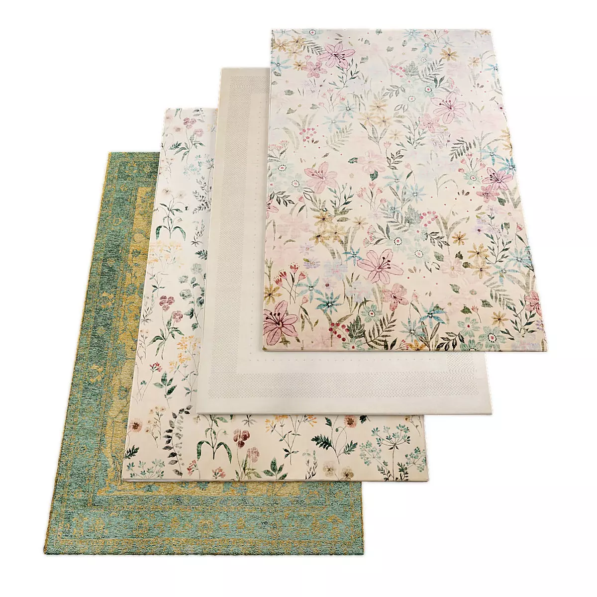 Rug624 Low-poly 3D model_0