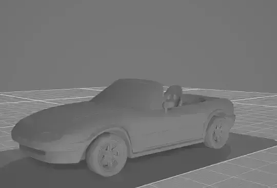 Miata Model Low Interior