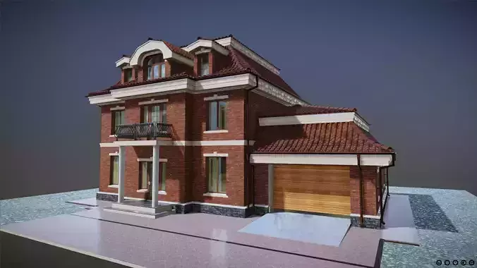 P0039  Residerntial House with Garage  England