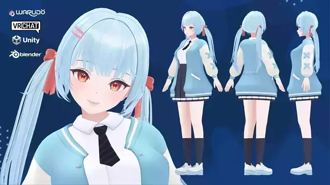Original Character - Miyumi 3D model