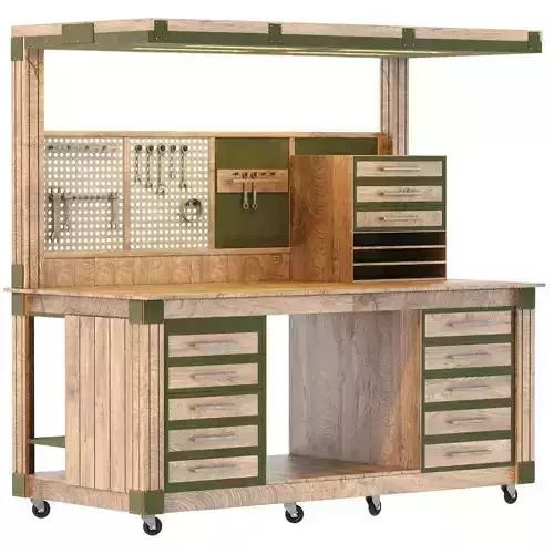 Work Bench 01 3D model