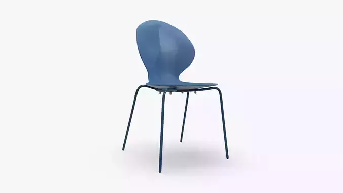 Chair Basil Wire Low-poly 3D model