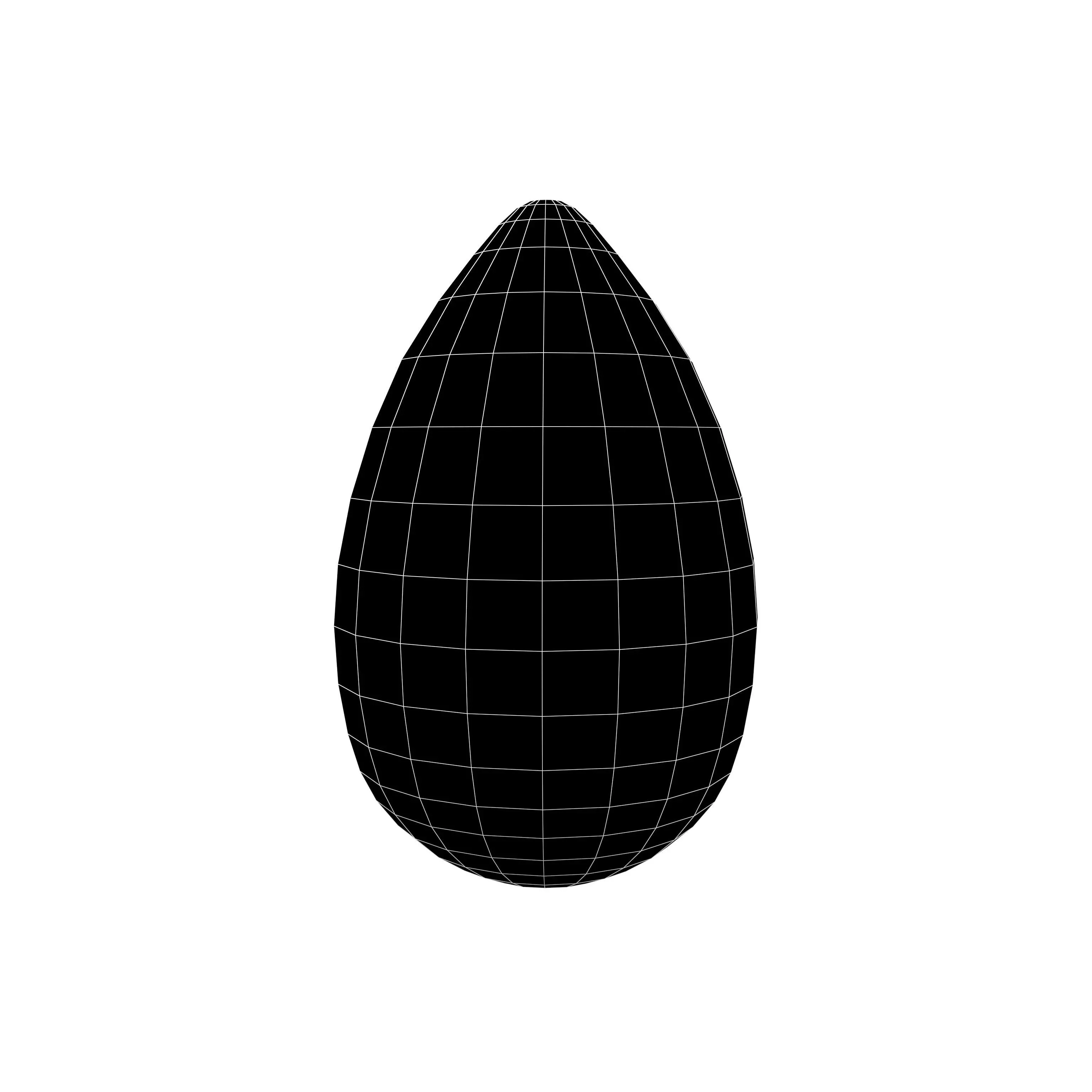 Makeup Sponges v2 006 Low-poly 3D model_4