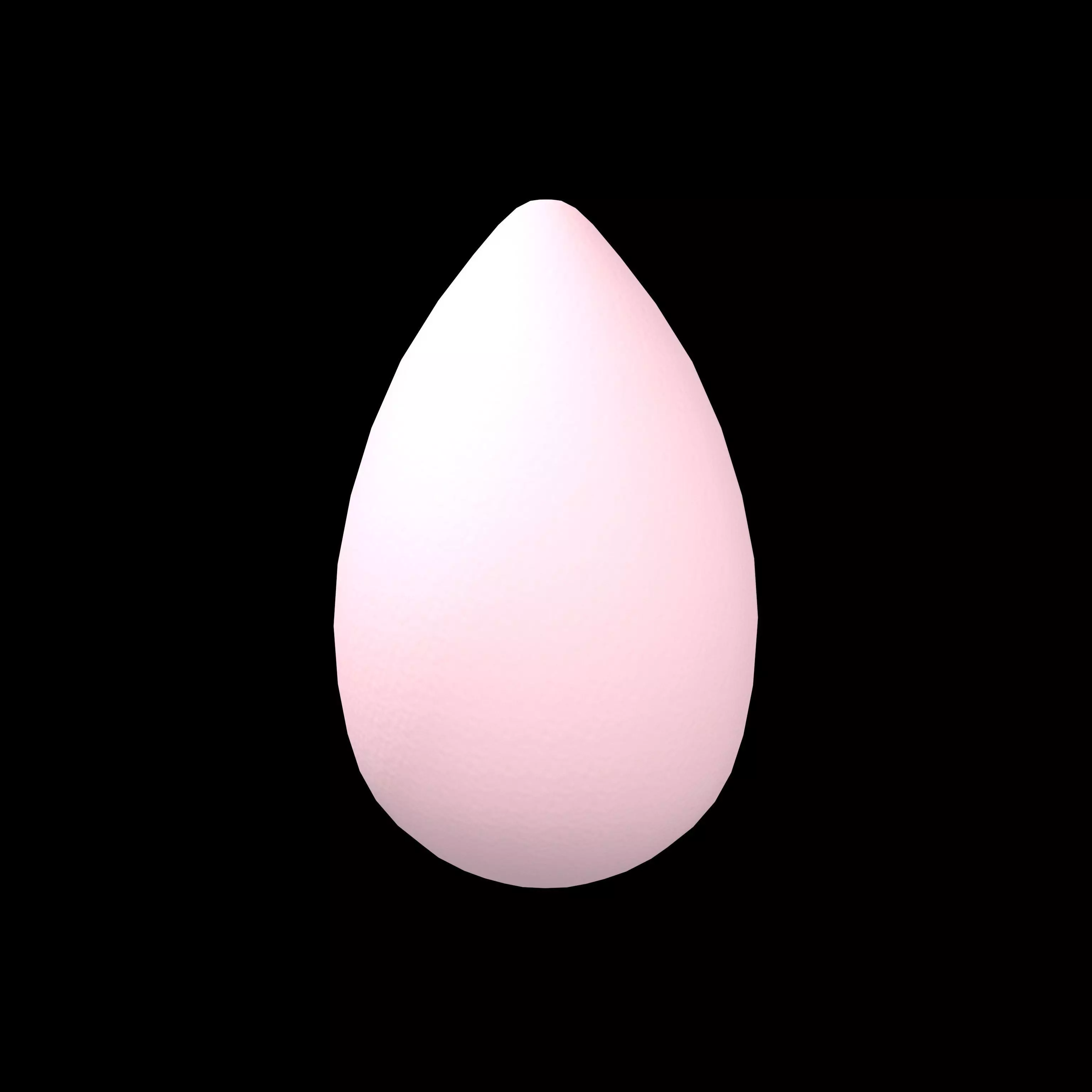 Makeup Sponges v2 006 Low-poly 3D model_0