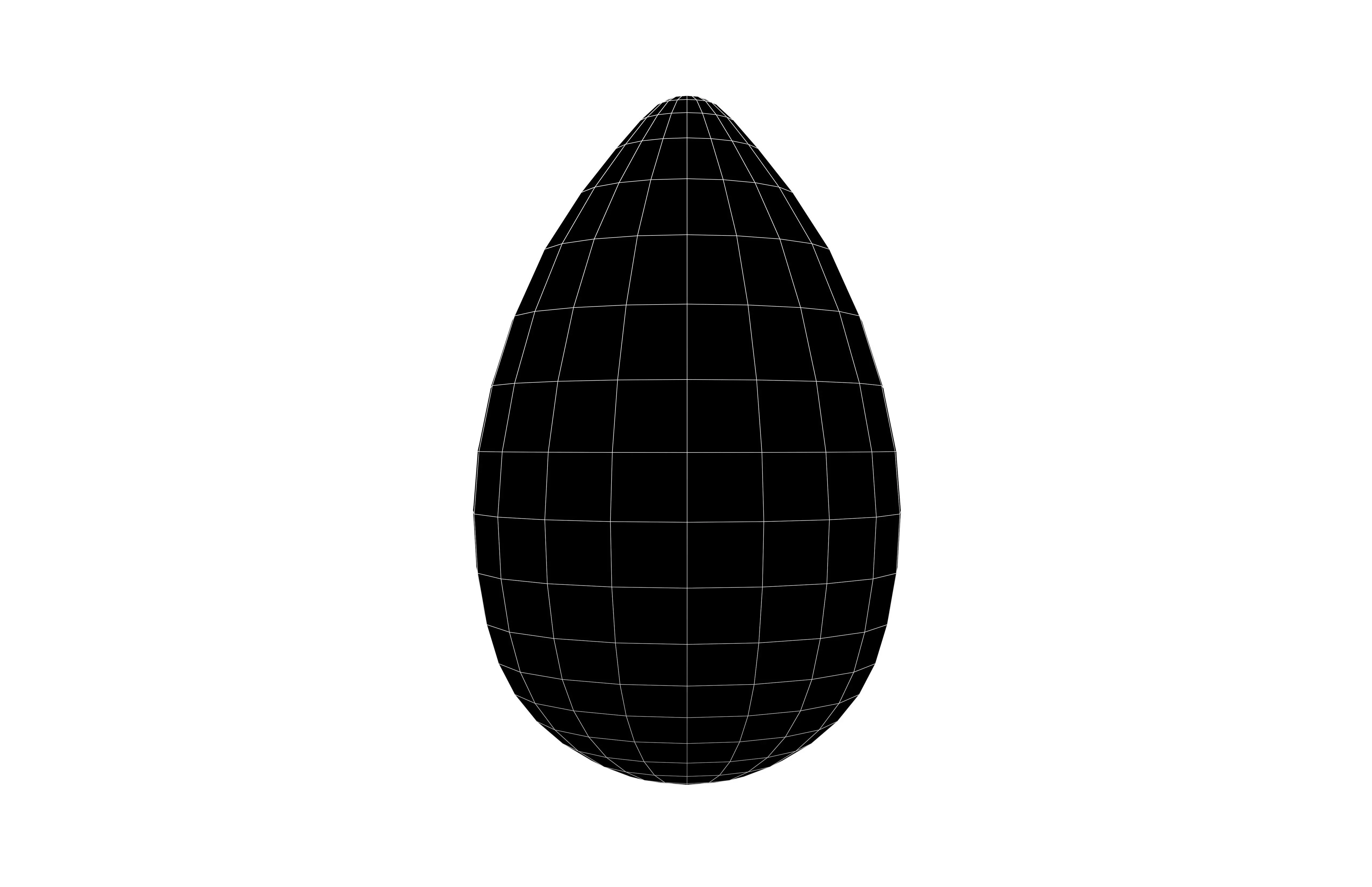 Makeup Sponges v2 006 Low-poly 3D model_5