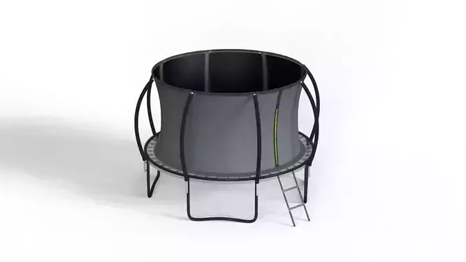 Zevemomo Outdoor Trampoline  3D model