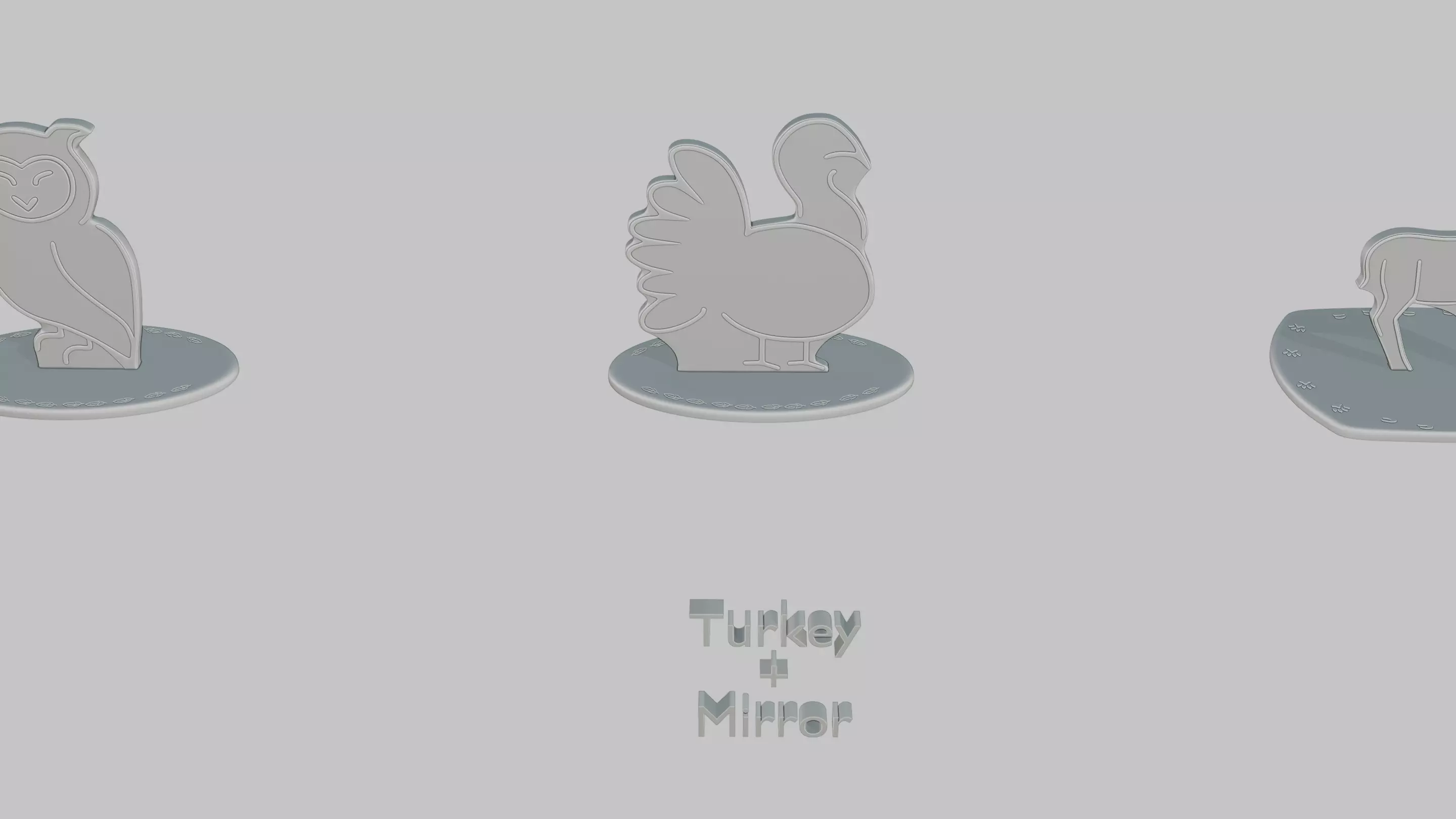 Thanksgiving Time Full Pack Emoji Statues 3D print model_10