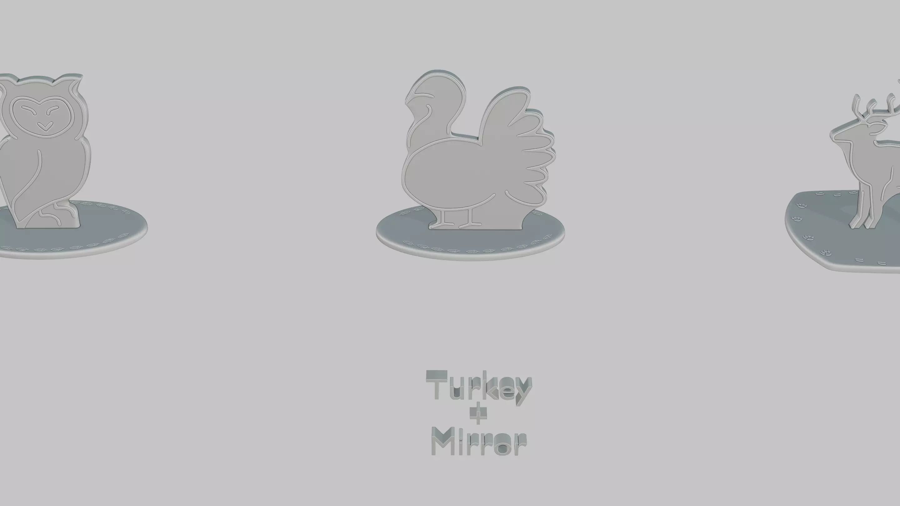 Thanksgiving Time Full Pack Emoji Statues 3D print model_9