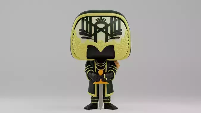 Vessel Funko Pop from Sleep Token  3D print model