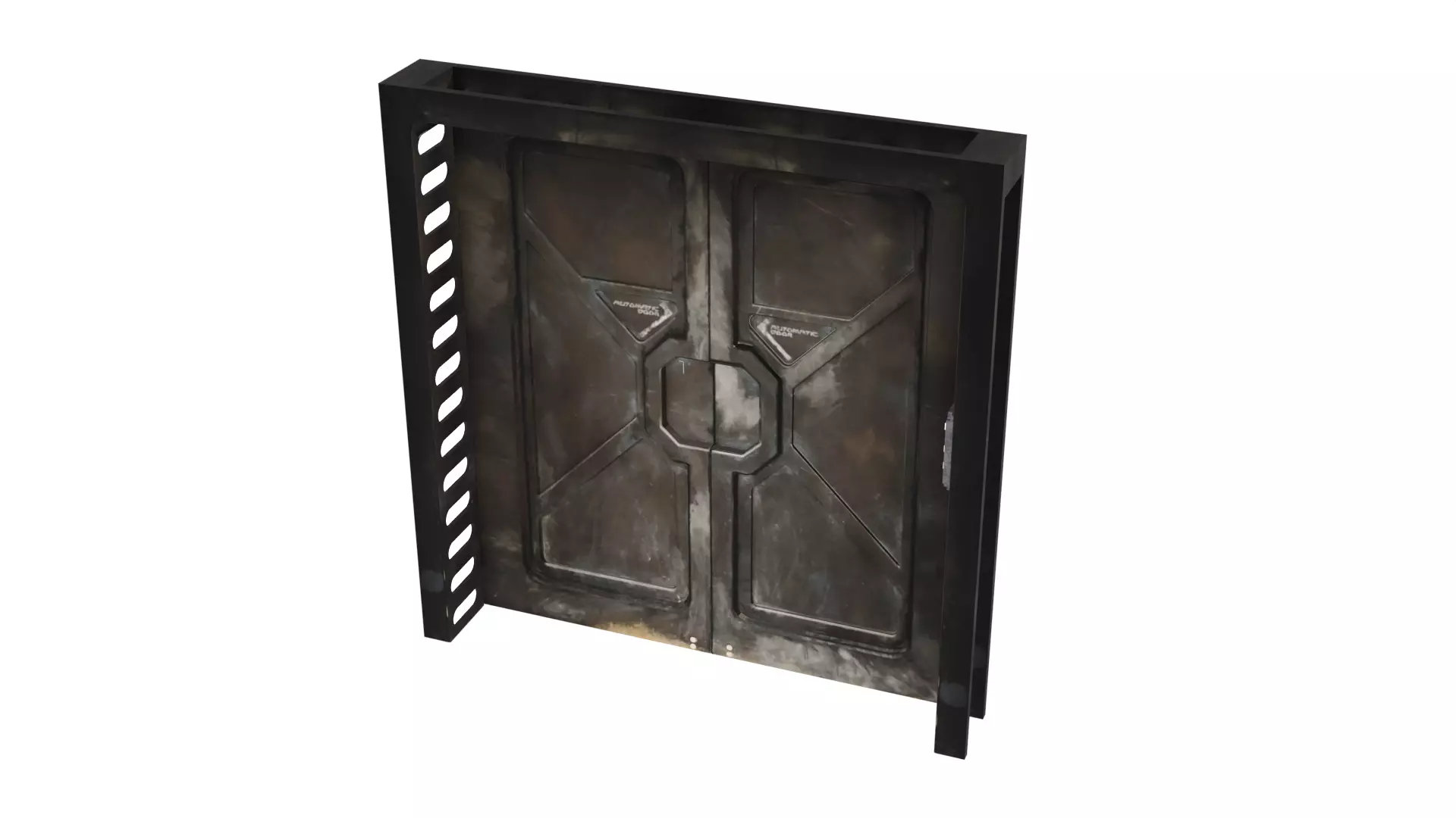 Droid Depot door 1-6 scale Hottoys 3D print model_4