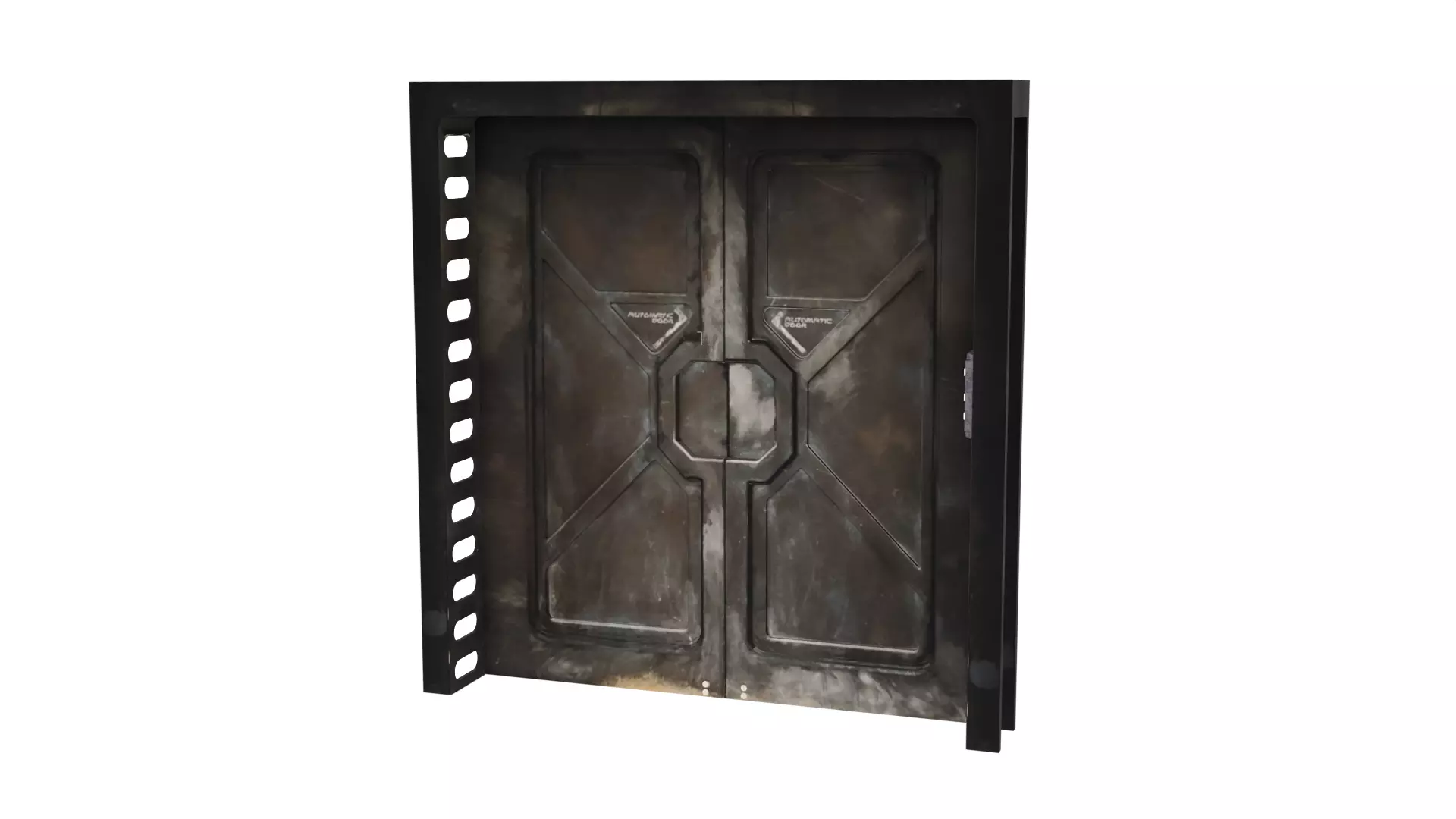 Droid Depot door 1-18 scale Hasbro Kenner 3D print model_2