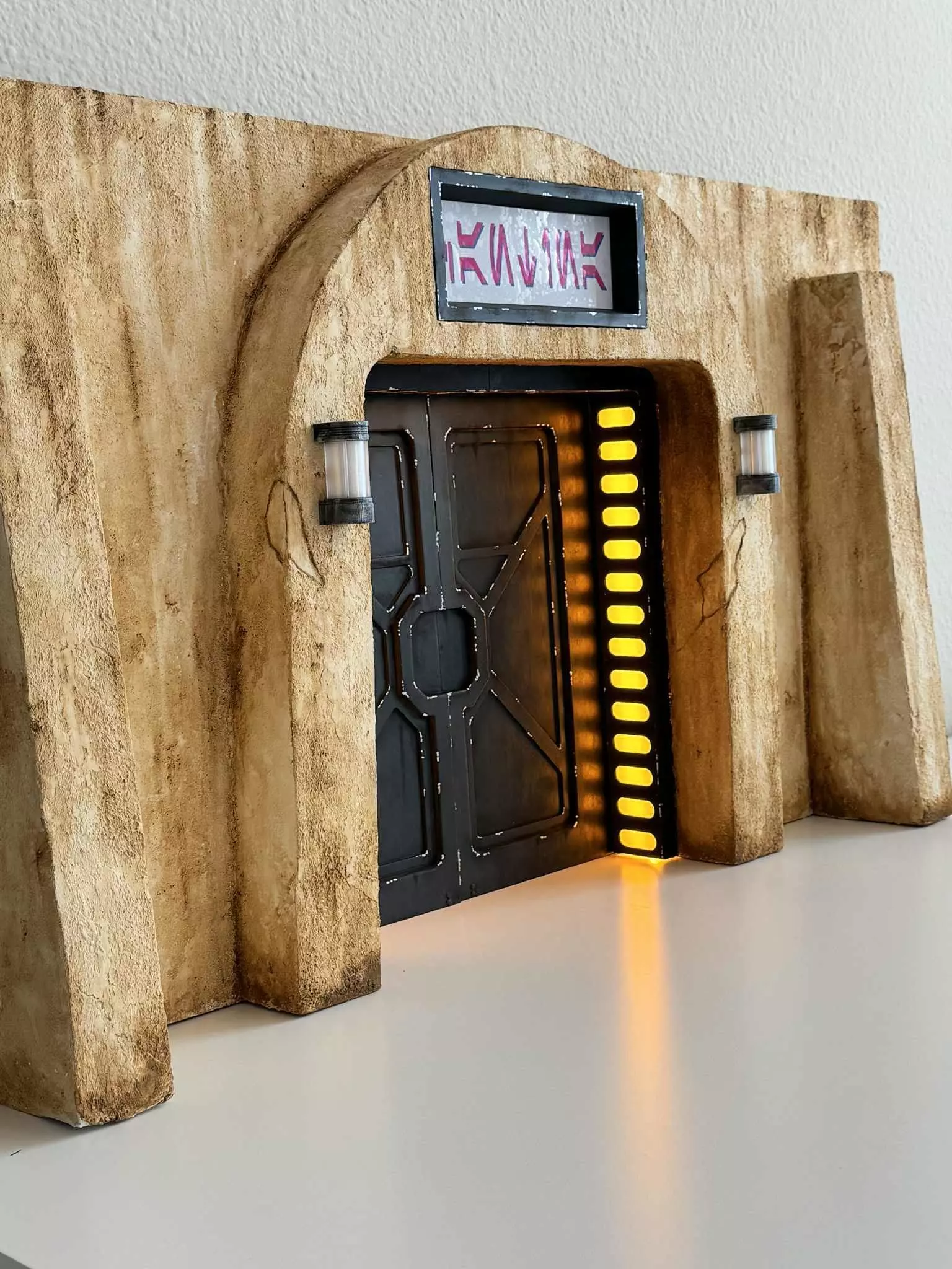 Droid Depot door 1-18 scale Hasbro Kenner 3D print model_10