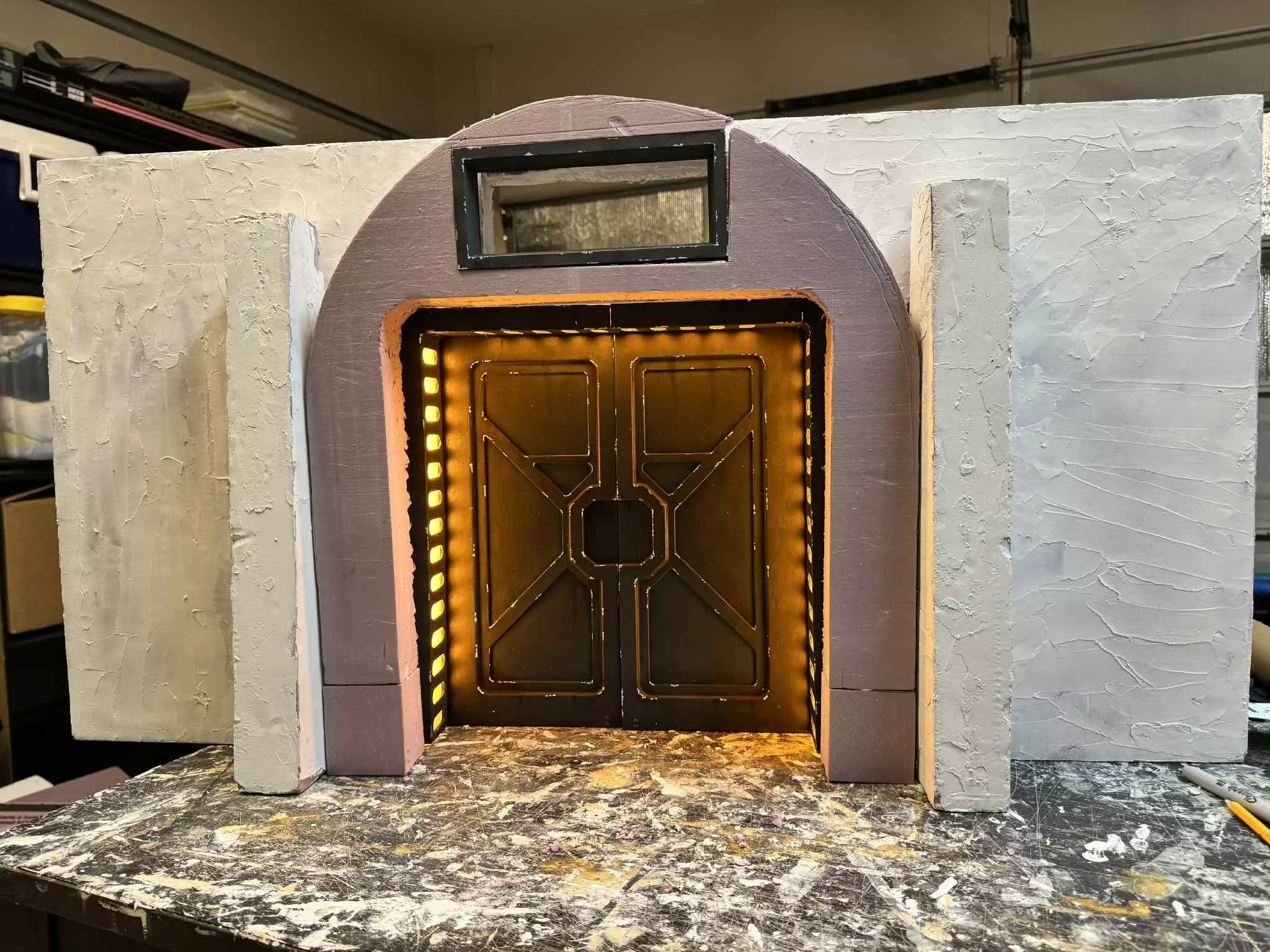 Droid Depot door 1-18 scale Hasbro Kenner 3D print model_16