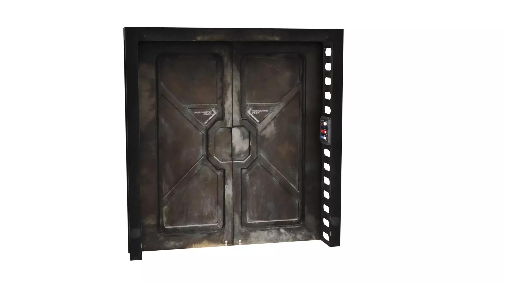 Droid Depot door 1-18 scale Hasbro Kenner 3D print model_1