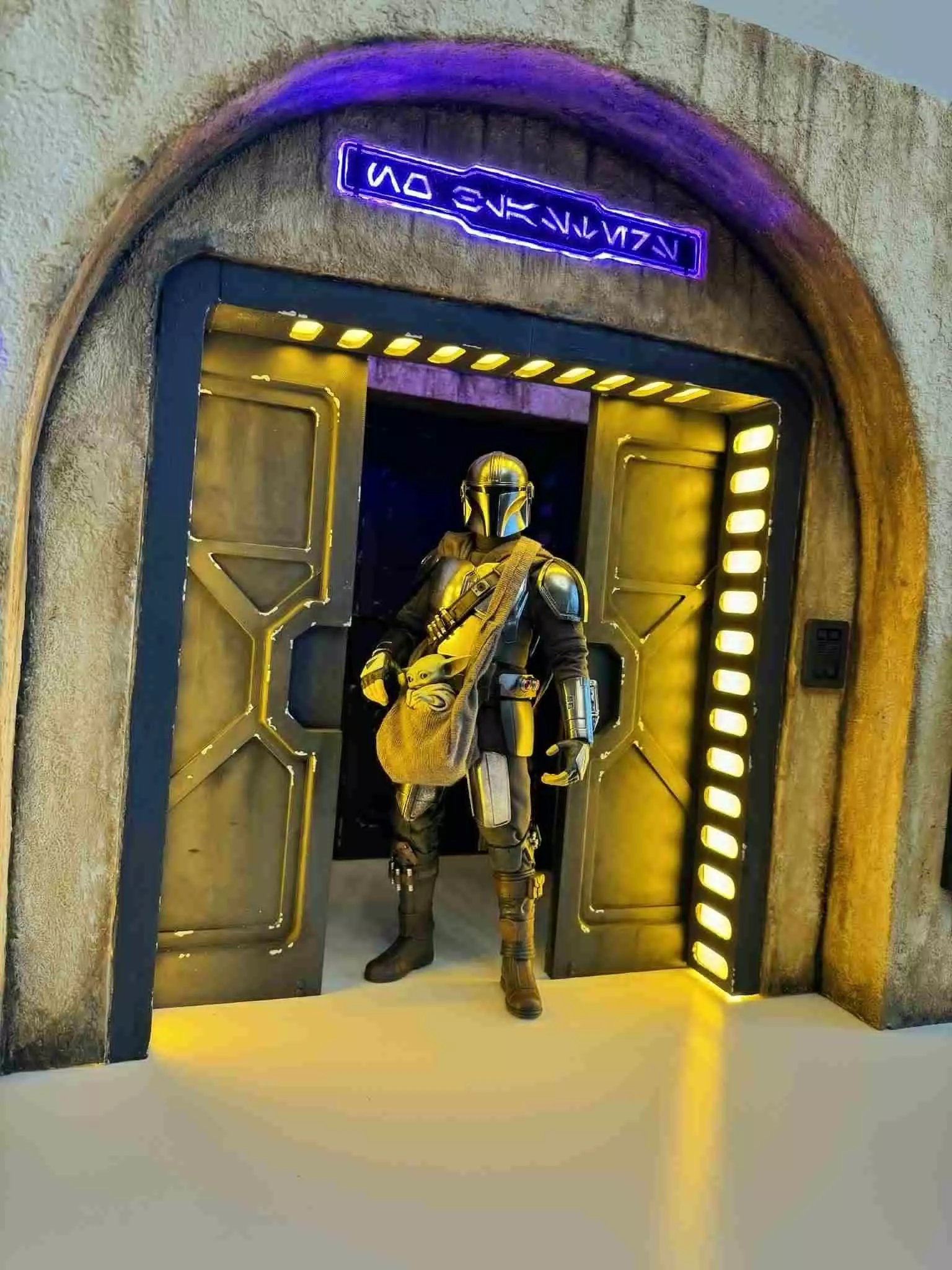 Droid Depot door 1-18 scale Hasbro Kenner 3D print model_19