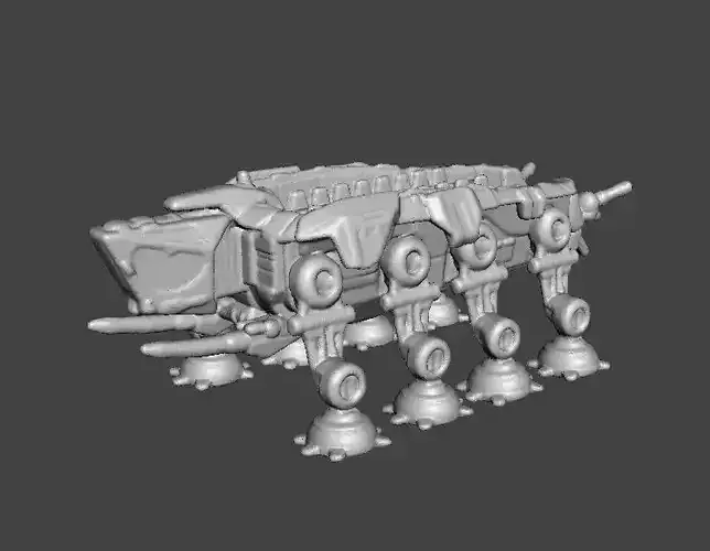 6MM SCALE AT-OT WALKER MINIATURE MODEL FOR SCIFI GAMES EPIC 3D print model
