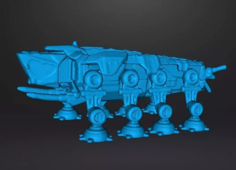 6MM SCALE AT-OT WALKER MINIATURE MODEL FOR SCIFI GAMES EPIC 3D print model_10