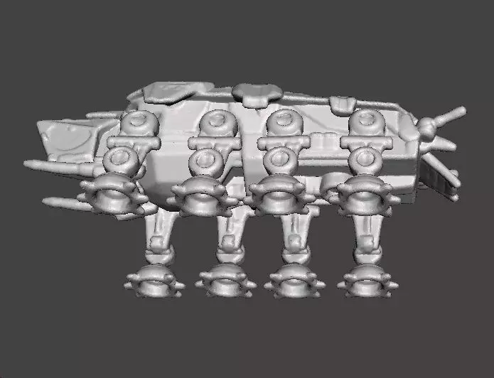 6MM SCALE AT-OT WALKER MINIATURE MODEL FOR SCIFI GAMES EPIC 3D print model_9