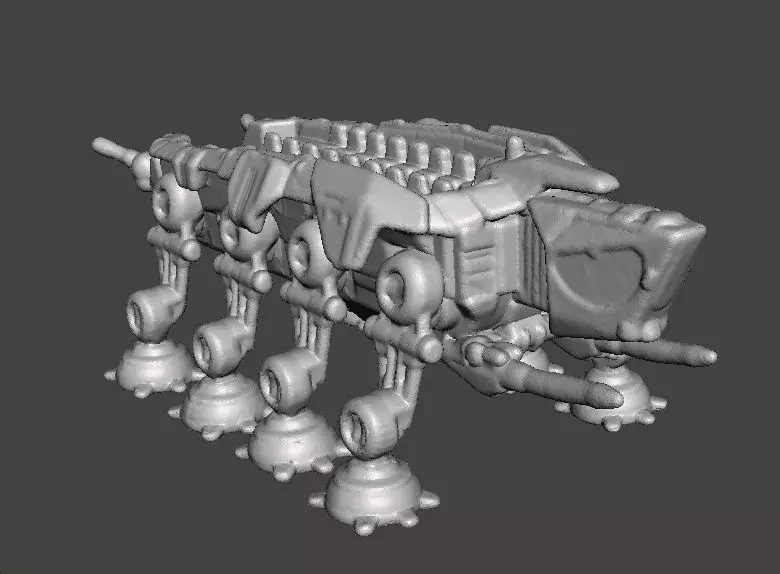 6MM SCALE AT-OT WALKER MINIATURE MODEL FOR SCIFI GAMES EPIC 3D print model_2
