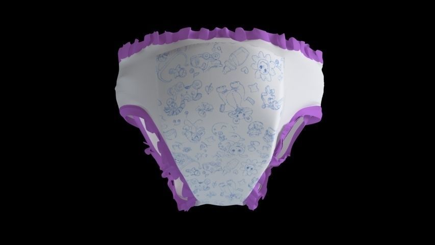 diaper 3 3D model_13