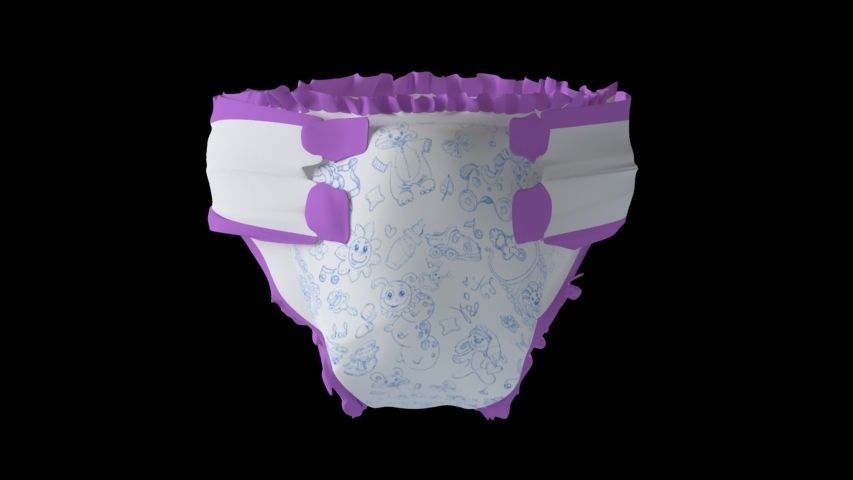diaper 3 3D model_1