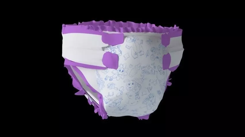 diaper 3 3D model_0