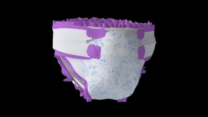 diaper 3 3D model
