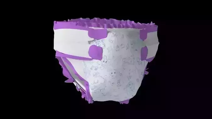 diaper 3 3D model