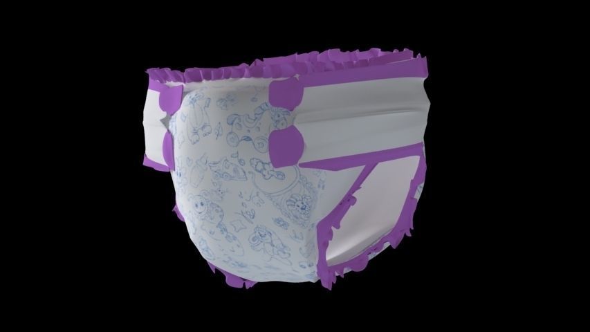 diaper 3 3D model_11