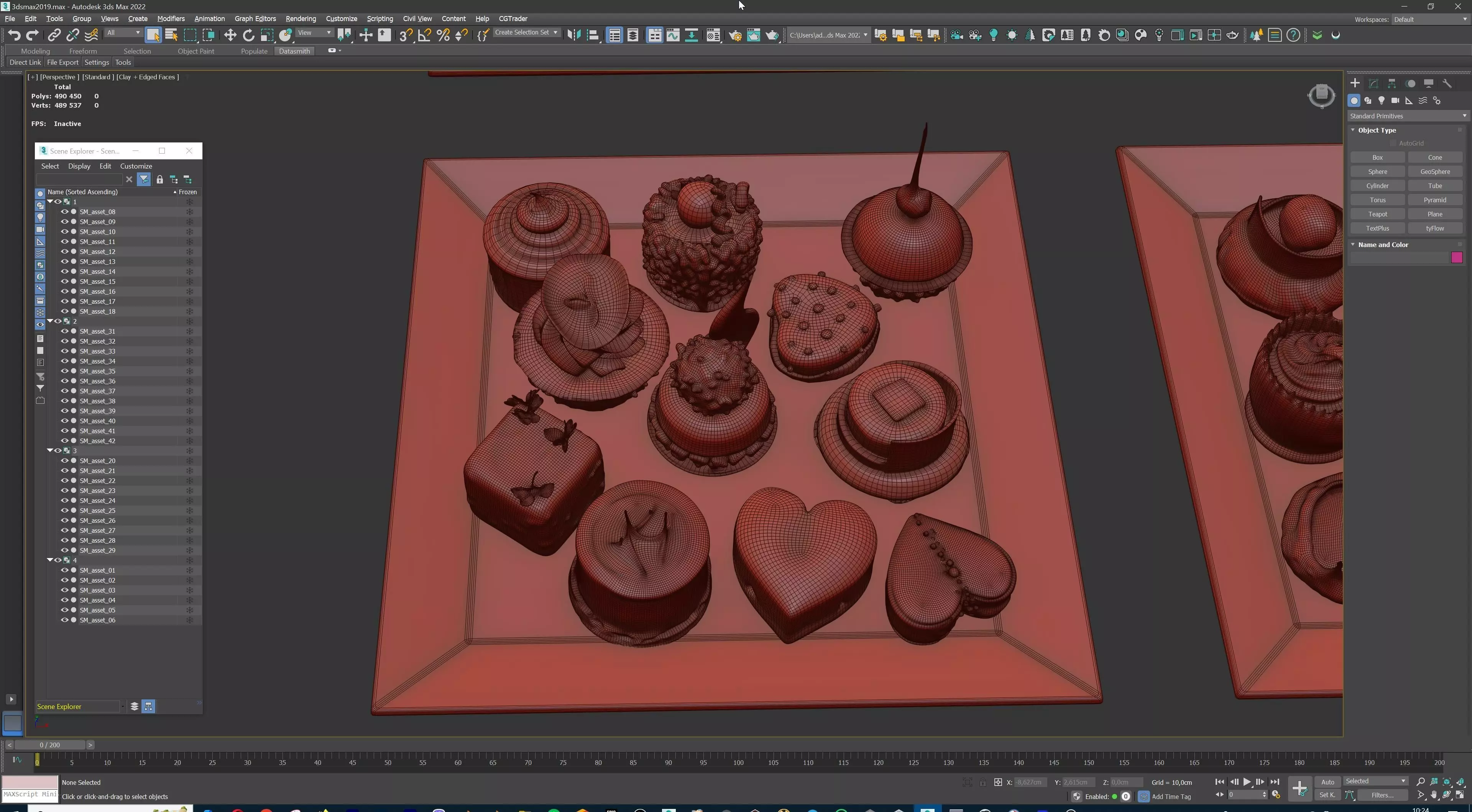 Gourmet Mini Desserts Candy Collection 35 assets Low-poly 3D model_17