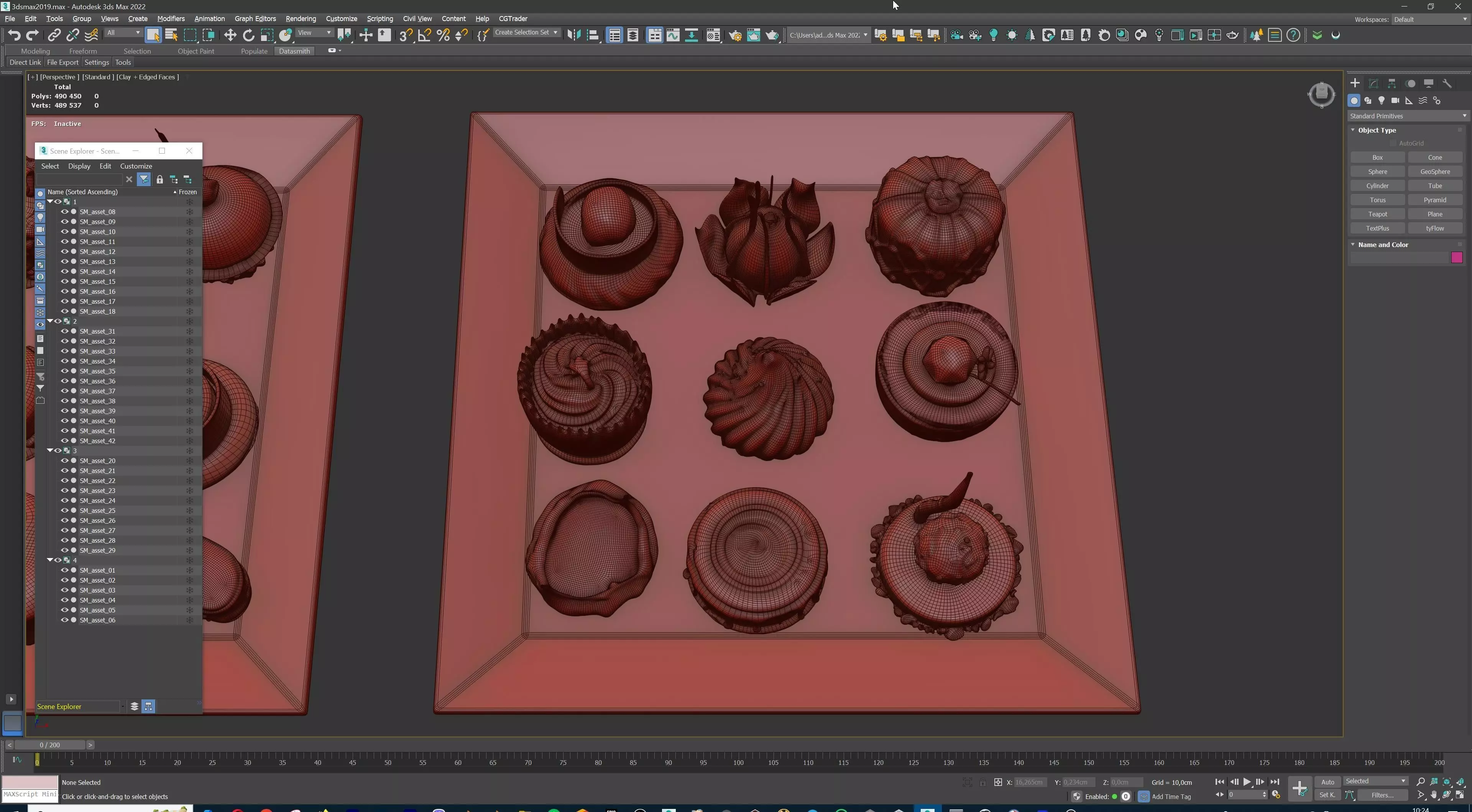 Gourmet Mini Desserts Candy Collection 35 assets Low-poly 3D model_18