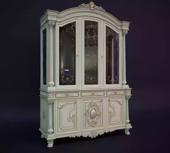 Silik Talia Glass Cabinet Art 9931