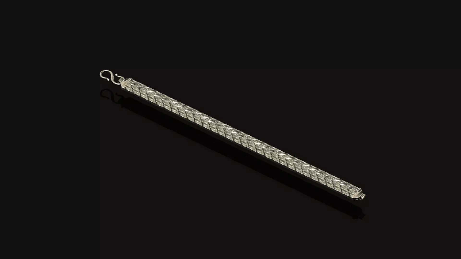 Chan Bracelet 001 3D print model_1